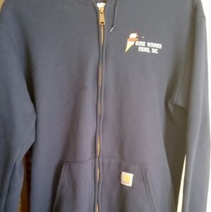 Carhartt zip up hoodie